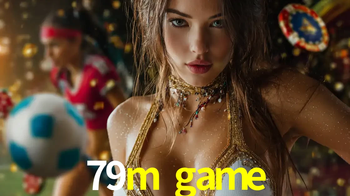 Mulher elegante representando a combinação de glamour e emoção das apostas esportivas, com uma jogadora de futebol ao fundo, destacando a ação no 79m game.